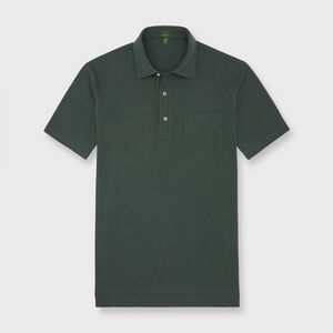 Sid Mashburn Forest Green Polo Shirt